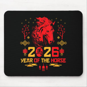Chinese Zodiac Horse2026 Decorations Year Of The H Mouse Mat