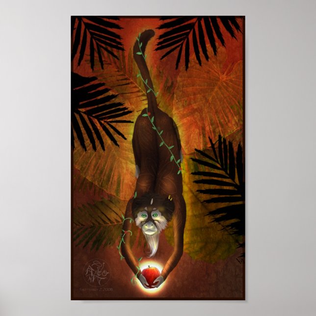 Chinese Zodiac Monkey Poster (Front)