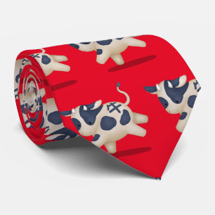 Chinese Zodiac Ox Cute Astrology Sign Tie