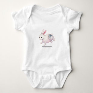 Chinese Zodiac Rabbit Cute Astrology Sign Baby Bodysuit