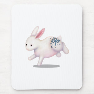 Chinese Zodiac Rabbit Cute Astrology Sign Mouse Mat