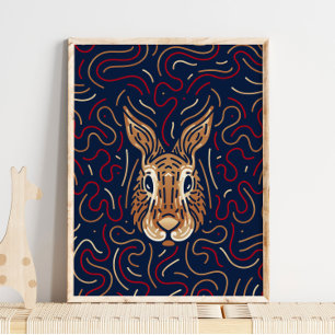 Chinese Zodiac Rabbit   Zodiac Digital Print