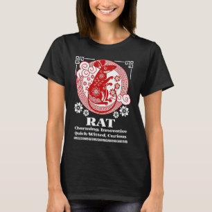 Chinese Zodiac Rat Personality T-Shirt