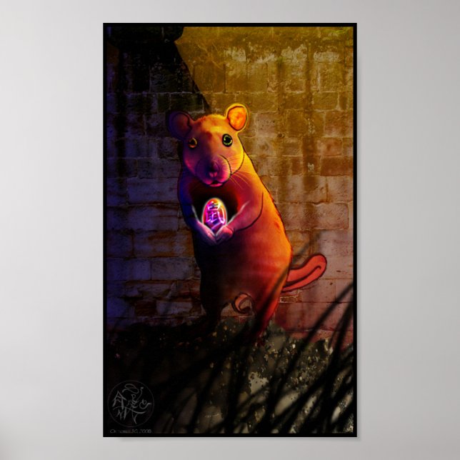 Chinese Zodiac Rat Poster (Front)
