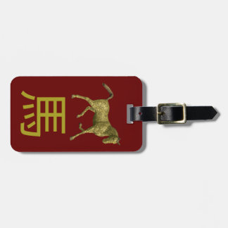 Chinese Zodiac Sign: Horse Luggage Tag