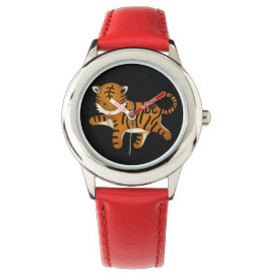 Chinese Zodiac Tiger Cute Astrology Sign Watch