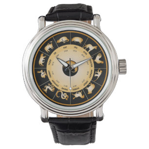Chinese Zodiac Wheel Watch