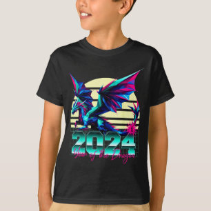 Chinese Zodiac Year Of The Dragon Polygon T-Shirt