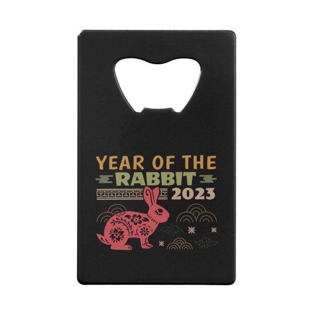Chinese Zodiac Year of the Rabbit 2023 (Front)