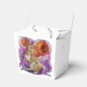 Chinese Zodiac Year of the Rabbit Favour Box