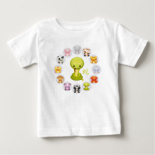 Chinese Zodiac Year of the Snake 2013 Baby T-Shirt