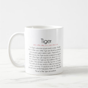Chinese Zodiac (Year of the Tiger) 2 Coffee Mug