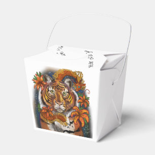 Chinese Zodiac Year of the Tiger Favour Box