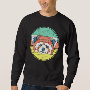 Chinese Zoo Animal Wildlife Forest Red Panda Sweatshirt