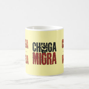 Chinga La Migra Anti-ICE Shirt –Vintage Resistance Coffee Mug