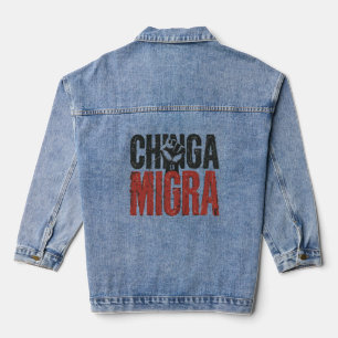 Chinga La Migra Anti-ICE Shirt –Vintage Resistance Denim Jacket