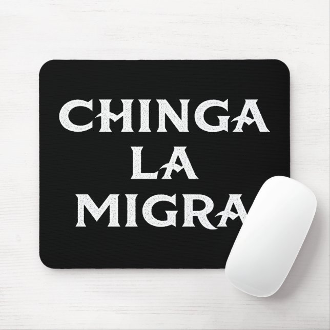 Chinga LA Migra Mouse Mat (With Mouse)
