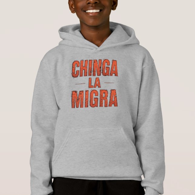 Chinga La Migra Shirt – Bold Protest & Activism (Front)