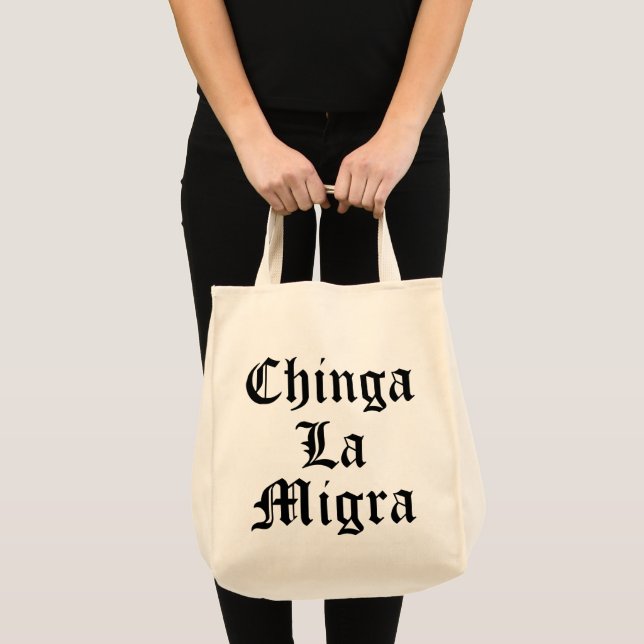 Chinga LA Migra Tote Bag (Front (Product))