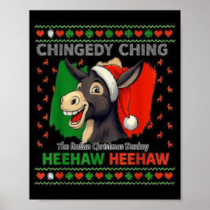 Chingedy Ching Dominick The Italian Christmas Xmas Poster