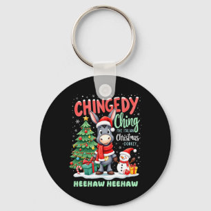 Chingedy Ching The Italian Christmas Donkey Heehaw Key Ring