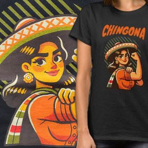 Chingona Latina Woman Hispanic Heritage Shirt