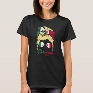 Chingona Mexican Girl Light Hair Blonde Mexicana G T-Shirt