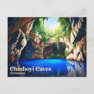 Chinhoyi Caves Zimbabwe Postcard