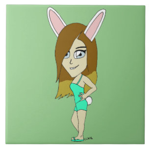 Chini Bunny girl  Tile