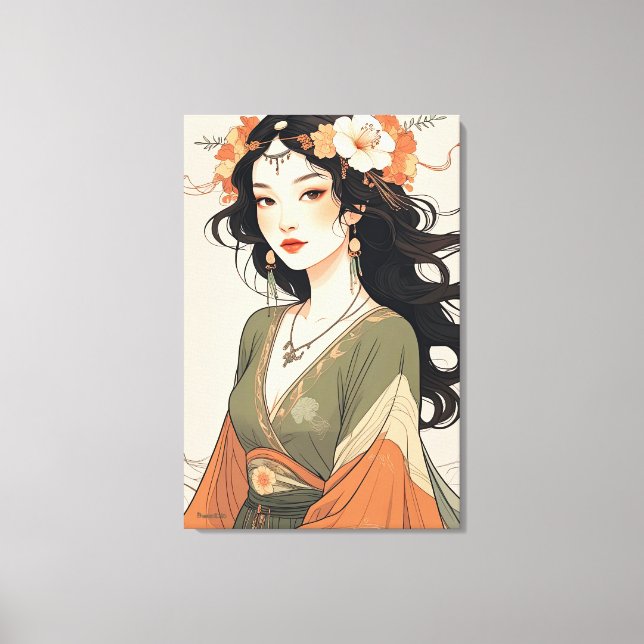 Chini Wong Canvas Print (Front)