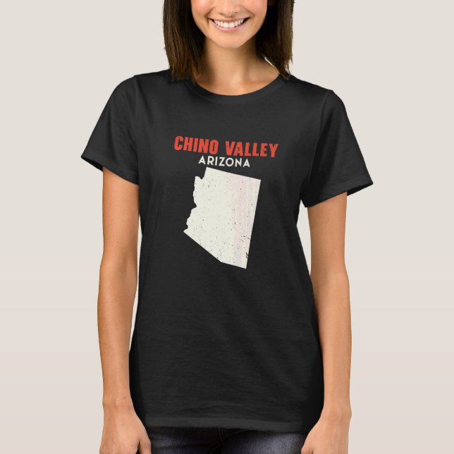 Chino Valley Arizona USA State America Travel Ariz T-Shirt (Front)