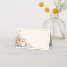 Chinoiserie Autumn Floral Pumpkin