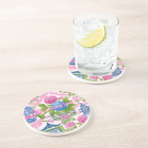 Chinoiserie Bams Cracks and Snacks Custom Mahjong Coaster