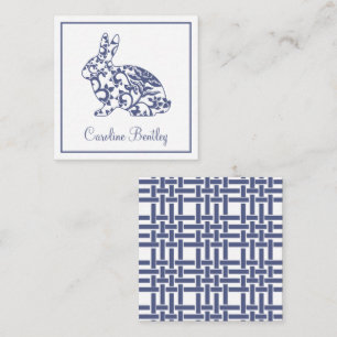 Chinoiserie Bunny Rabbit Gift Enclosure Cards