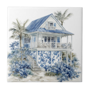 Chinoiserie Ceramic Tile