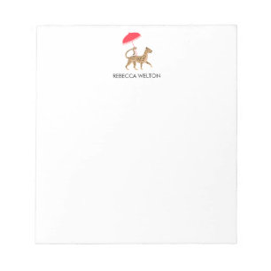 Chinoiserie Cheetah Note Pad