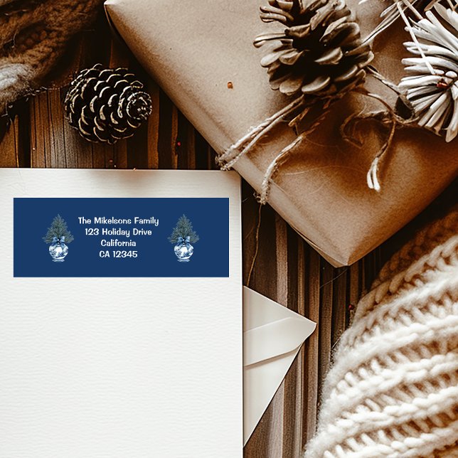 Chinoiserie Chic Blue Christmas (Creator Uploaded)