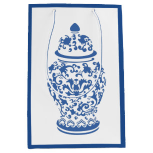 Chinoiserie Chic GingerJar Medium Gift Bag