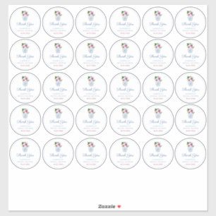 Chinoiserie Chic Red White And Blue Medium Favour