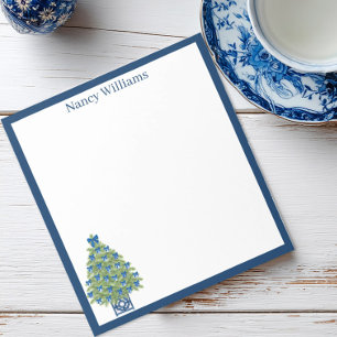 Chinoiserie Christmas Tree Notepad