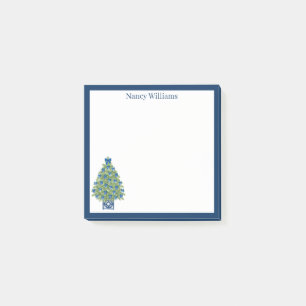 Chinoiserie Christmas Tree Post-it Notes