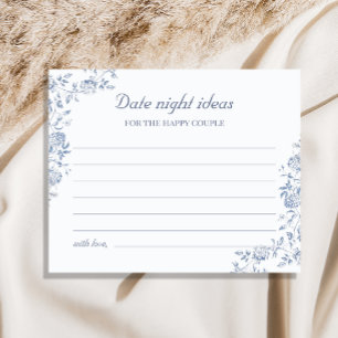 Chinoiserie Floral Bridal Shower Date Night Ideas