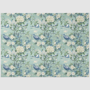 Chinoiserie Floral Pattern Tissue Paper