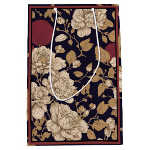 Chinoiserie Florals Medium Gift Bag