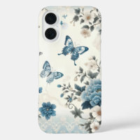 Chinoiserie Flowers and Butterflies