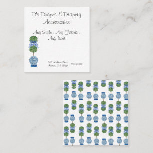 Chinoiserie Ginger Jar Jars Topiary Business Card