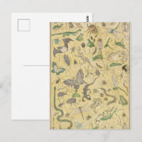 Chinoiserie Japanese Bug & Insect Nature Poster