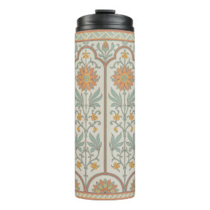 Chinoiserie Japanese Floral Zen Wallpaper Thermal Tumbler