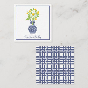 Chinoiserie Lemon Tree Gift Enclosure Cards
