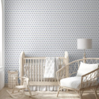 Chinoiserie Leopard Willow Tree Blue and White